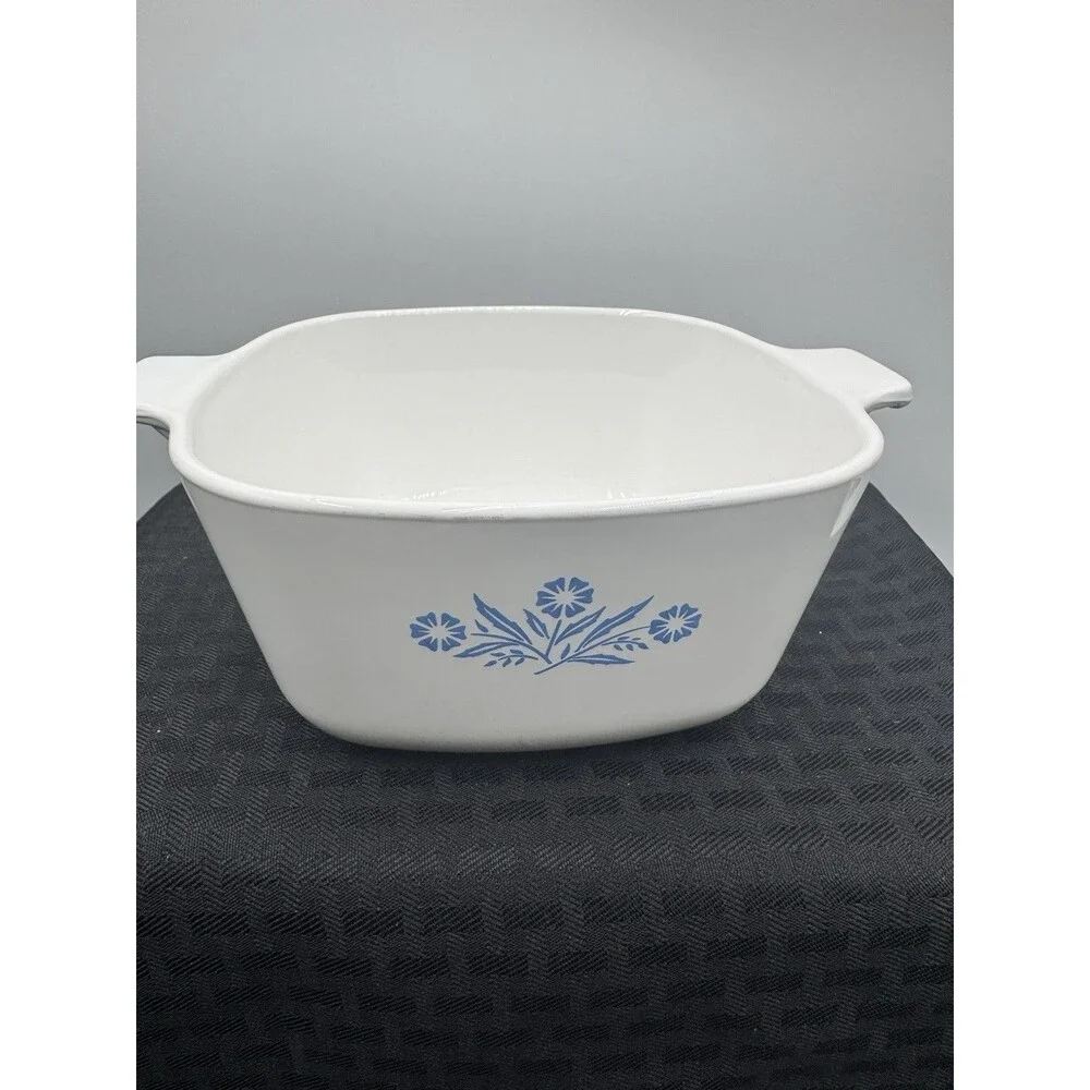 Corning Ware BLUE CORNFLOWER P-1-3/4-B 1-3/4 Qt. Casserole NO LID